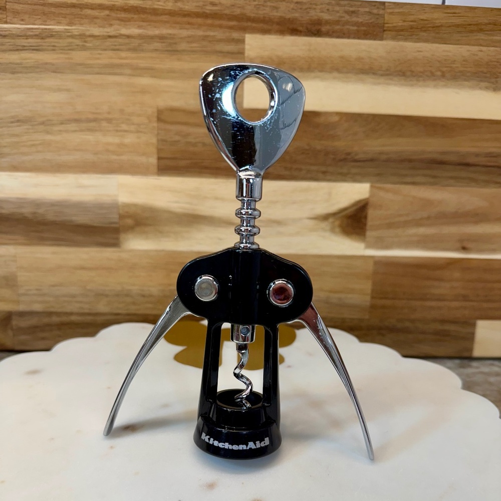 KitchenAid Red Kitchen Tool Bundle โข Measuring Cups, Spoons & Wine Opener - Picture 2 of 7